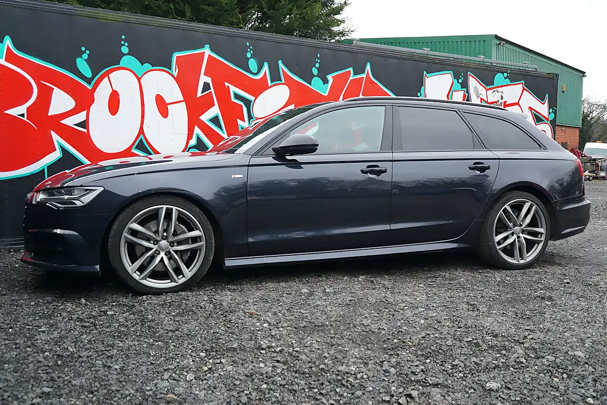 Used 2018 Audi A6 Avant Black Edition Moonlight Blue - Interior and Exterior details 9