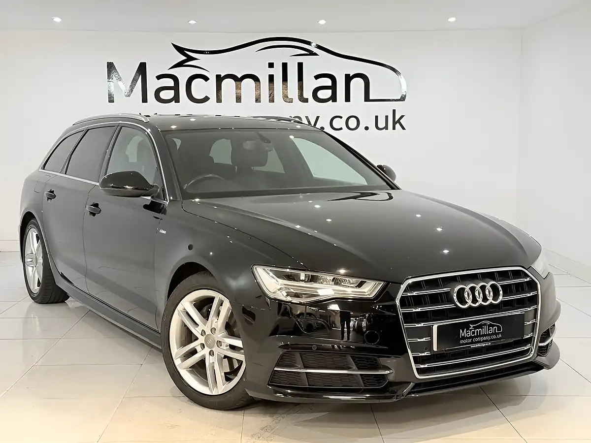 Used 2018 Audi A6 Avant S Line Black - Front View