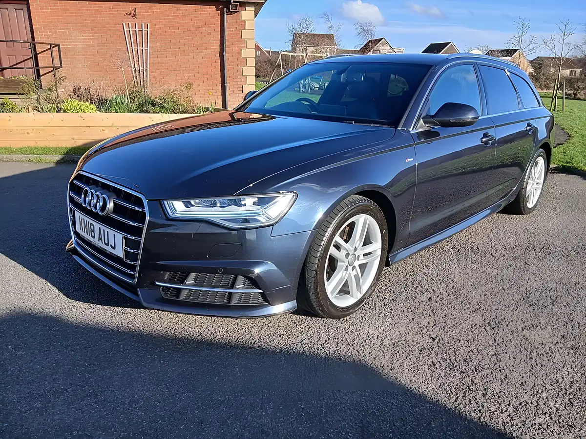 Used 2018 Audi A6 Avant S Line Blue - Interior and Exterior details 2