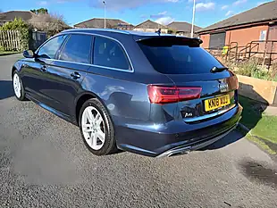Used 2018 Audi A6 Avant S Line Blue - Interior and Exterior details 7