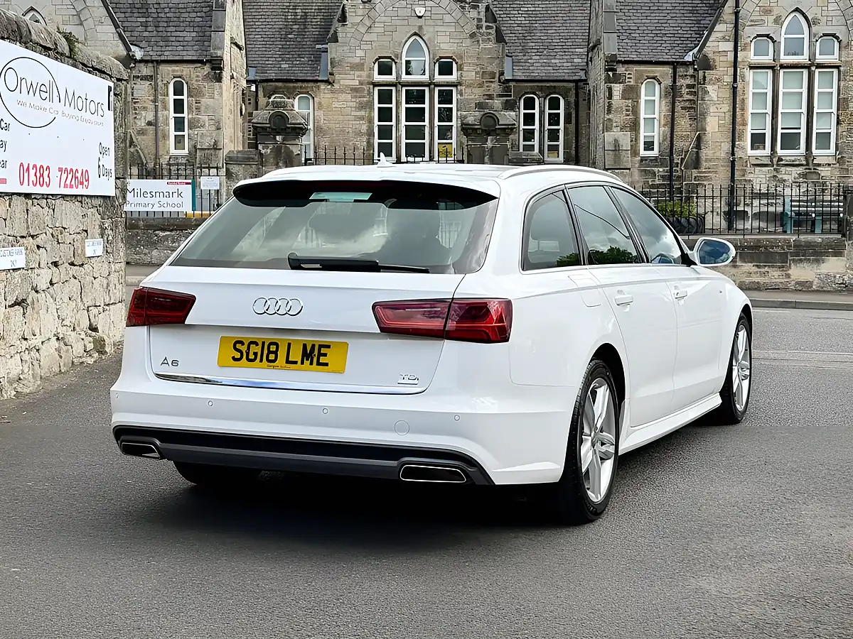 Used 2018 Audi A6 Avant S Line White - Interior and Exterior details 12