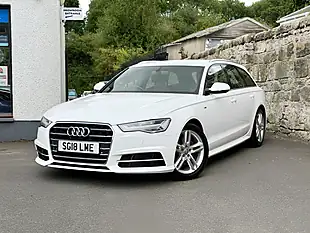 Used 2018 Audi A6 Avant S Line White - Interior and Exterior details 4