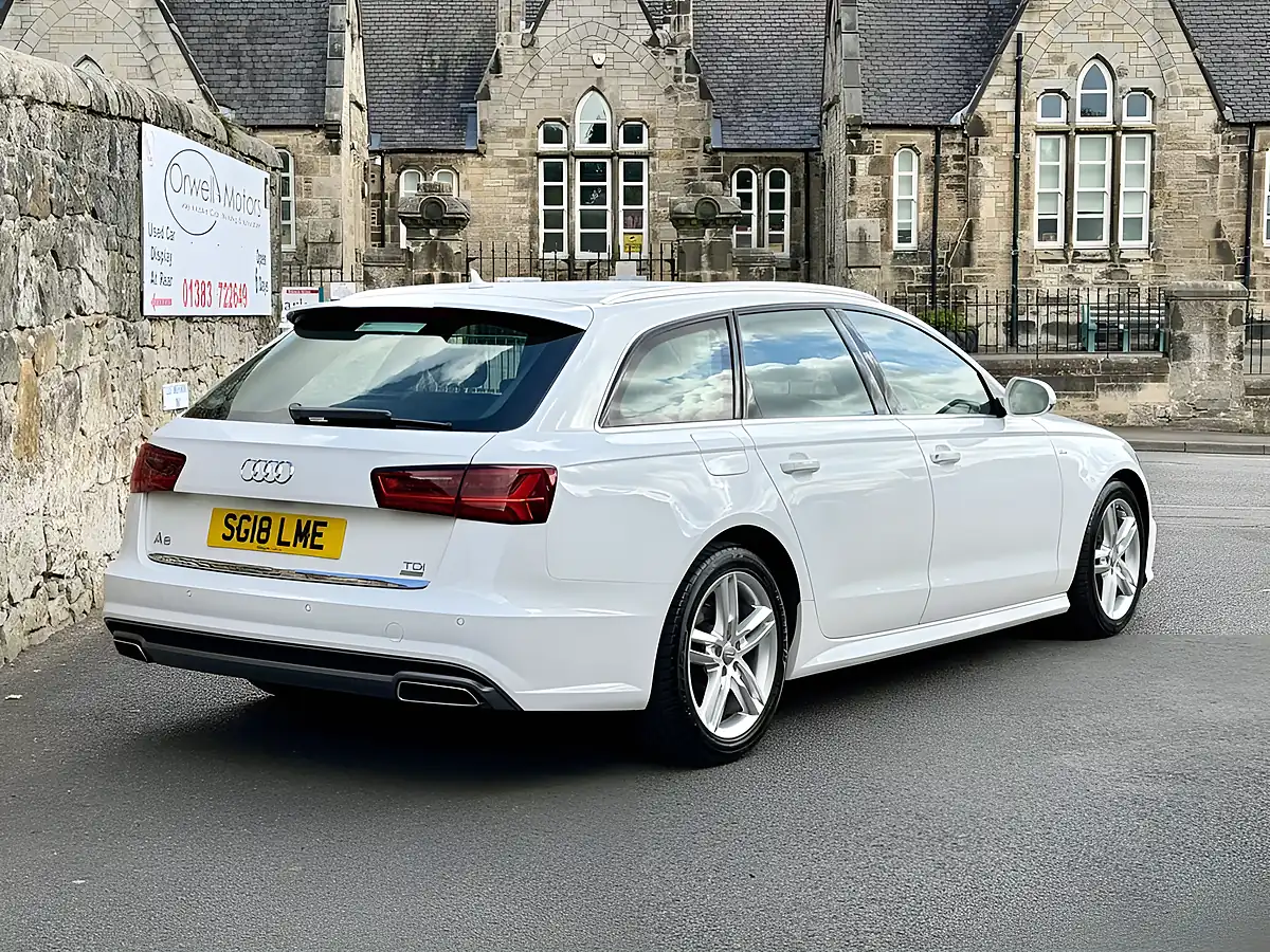 Used 2018 Audi A6 Avant S Line White - Interior and Exterior details 9