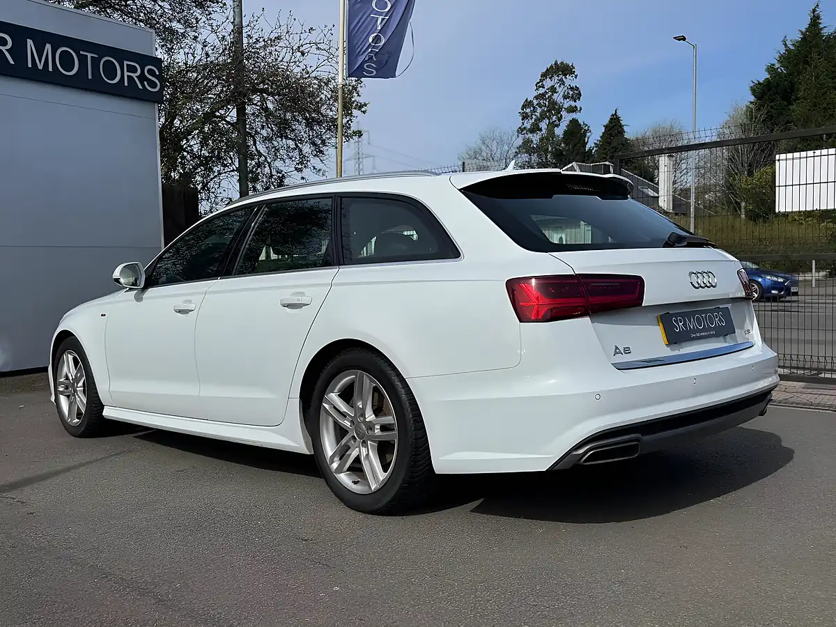 Used 2018 Audi A6 Avant S Line White - Interior and Exterior details 4
