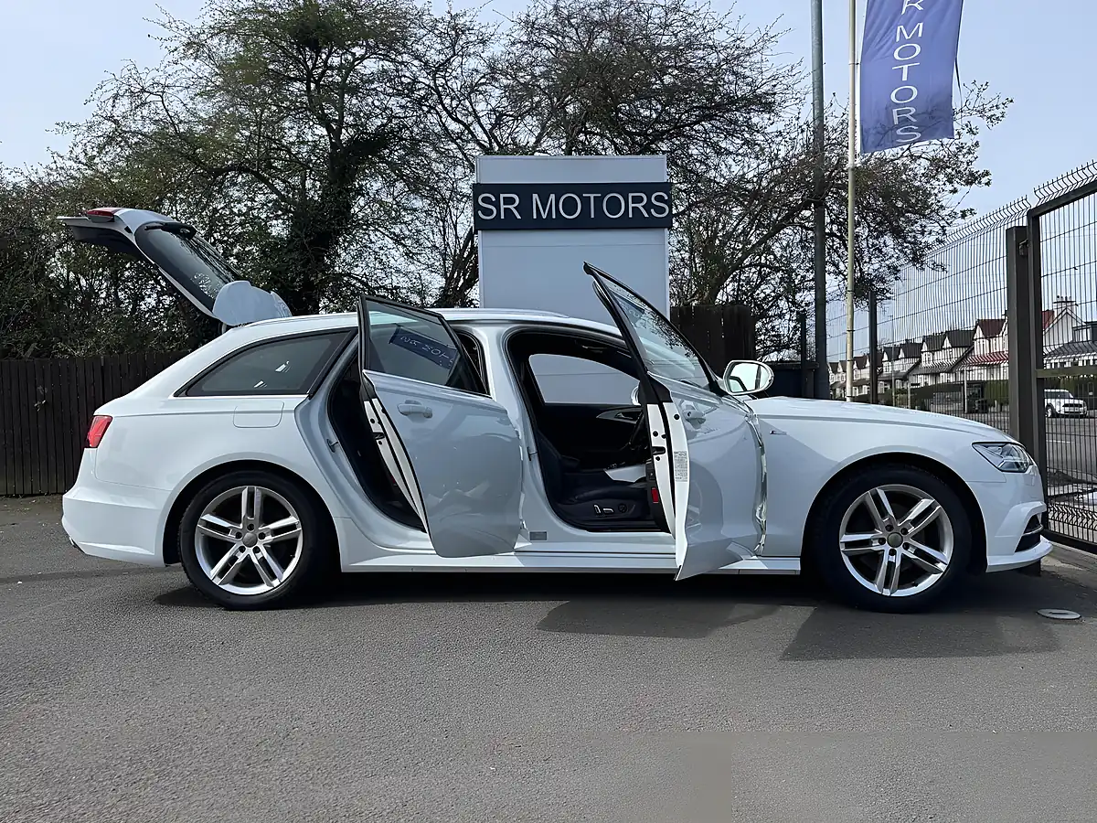 Used 2018 Audi A6 Avant S Line White - Interior and Exterior details 6