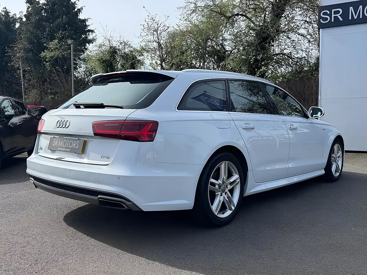 Used 2018 Audi A6 Avant S Line White - Interior and Exterior details 8