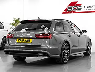 Used 2018 Audi A6 Black Edition Daytona Grey - Interior and Exterior details 4