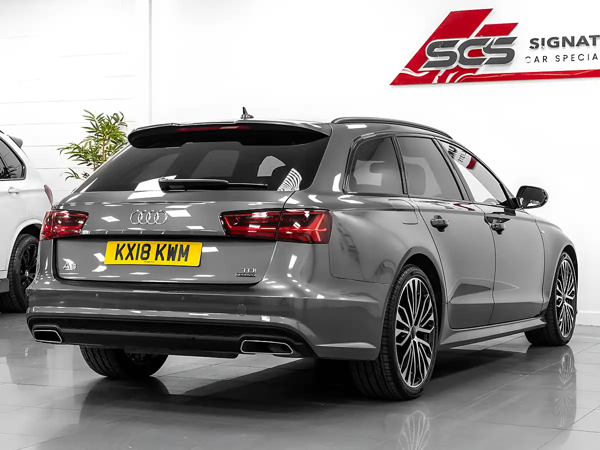 Used 2018 Audi A6 Black Edition Daytona Grey - Interior and Exterior details 4