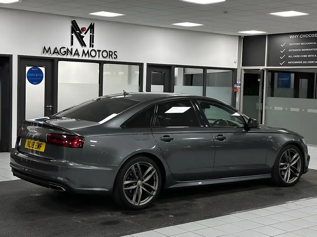 Used 2018 Audi A6 Black Edition Grey - Interior and Exterior details 11