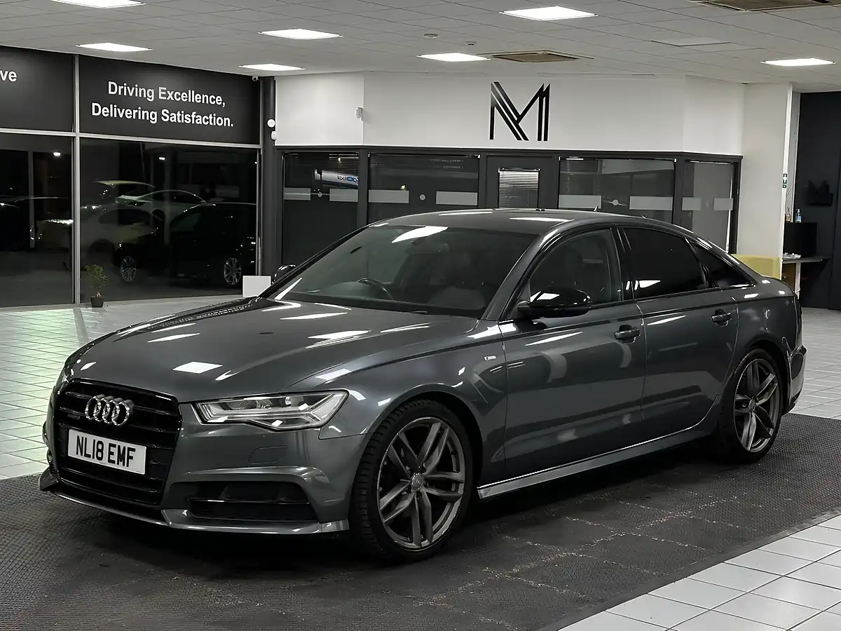 Used 2018 Audi A6 Black Edition Grey - Interior and Exterior details 5