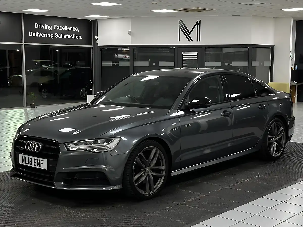 Used 2018 Audi A6 Black Edition Grey - Interior and Exterior details 7