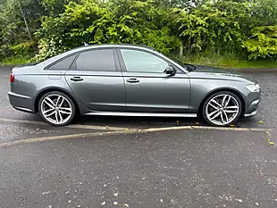 Used 2018 Audi A6 Saloon Black Edition Grey - Interior and Exterior details 4