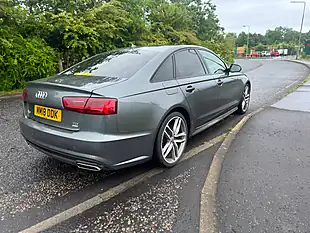 Used 2018 Audi A6 Saloon Black Edition Grey - Interior and Exterior details 6
