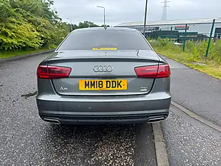 Used 2018 Audi A6 Saloon Black Edition Grey - Interior and Exterior details 7