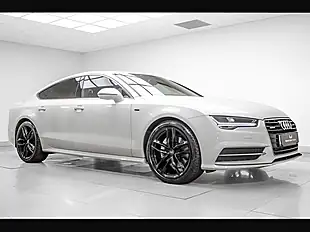 Used 2018 Audi A7 Black Edition Glacier White - Interior and Exterior details 2