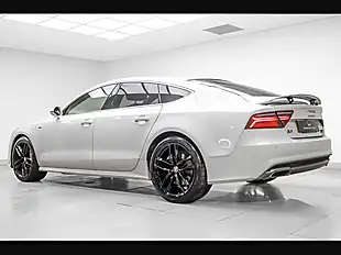 Used 2018 Audi A7 Black Edition Glacier White - Interior and Exterior details 4
