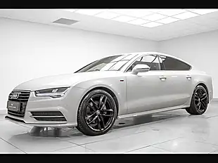 Used 2018 Audi A7 Black Edition Glacier White - Interior and Exterior details 5