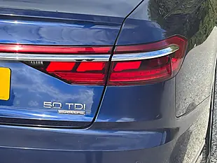 Used 2018 Audi A8 S Line Blue - Interior and Exterior details 10