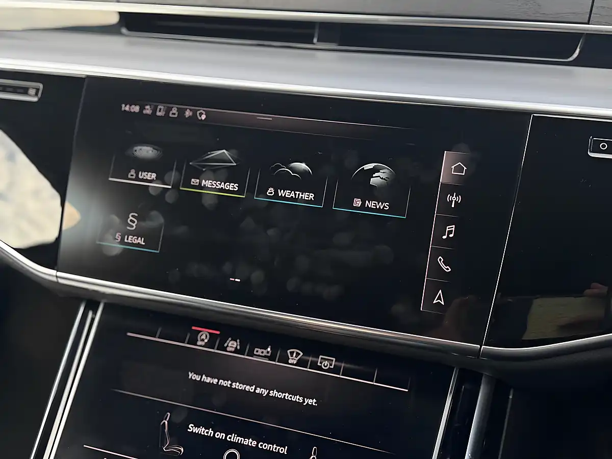 Used 2018 Audi A8 S Line Blue - Interior and Exterior details 16