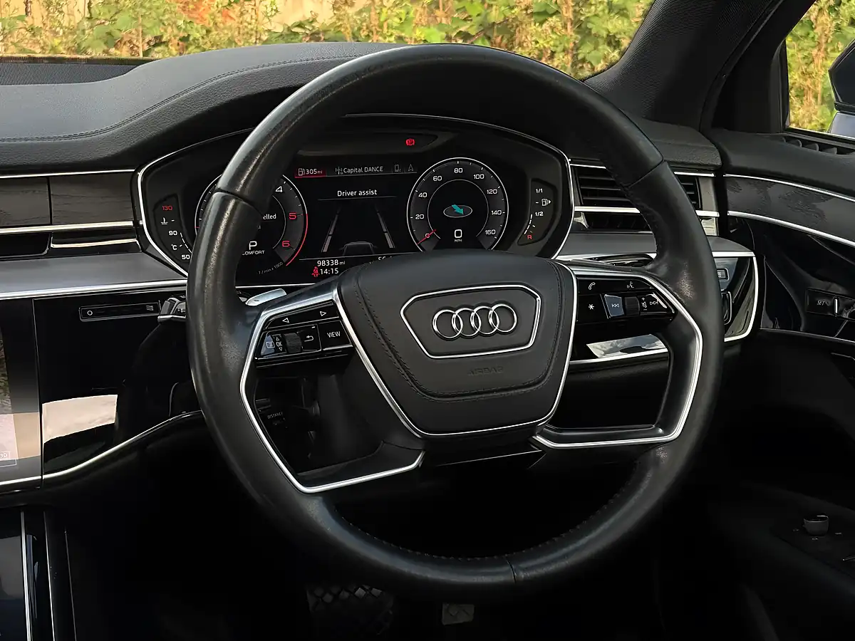 Used 2018 Audi A8 S Line Blue - Interior and Exterior details 17