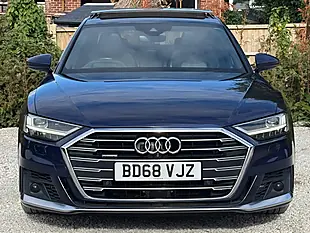 Used 2018 Audi A8 S Line Blue - Interior and Exterior details 3