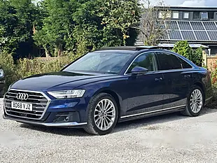 Used 2018 Audi A8 S Line Blue - Interior and Exterior details 4