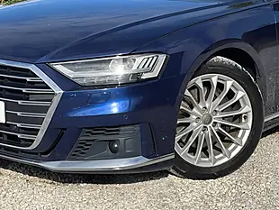 Used 2018 Audi A8 S Line Blue - Interior and Exterior details 8
