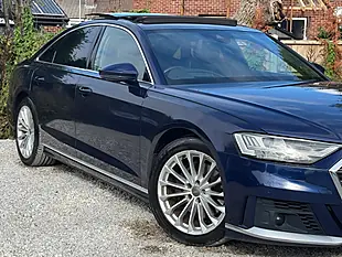 Used 2018 Audi A8 S Line Blue - Interior and Exterior details 9