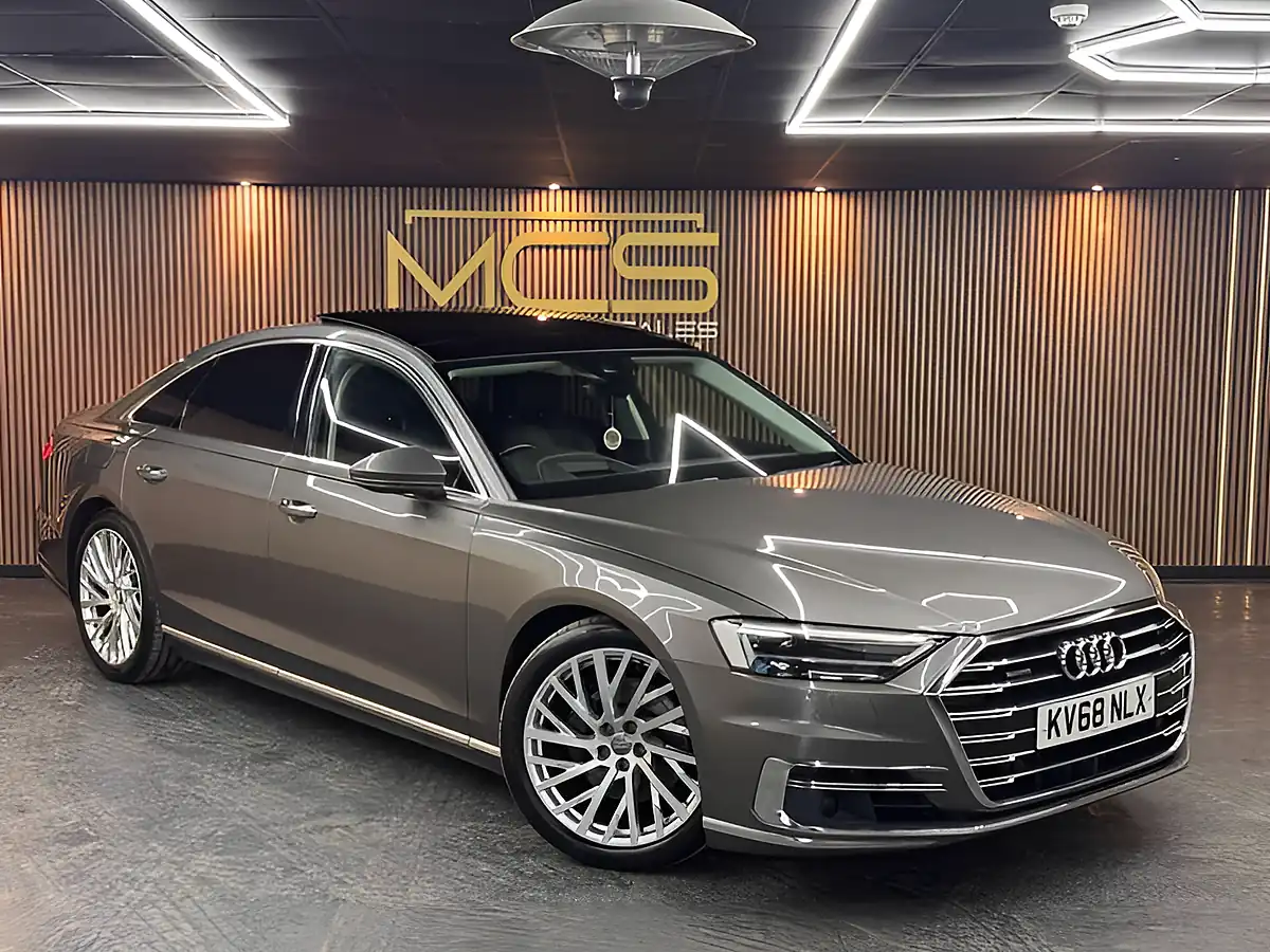 Used 2018 Audi A8 S Line Grey - Interior and Exterior details 2