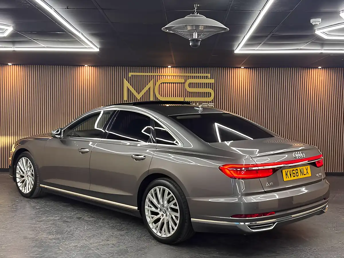 Used 2018 Audi A8 S Line Grey - Interior and Exterior details 5