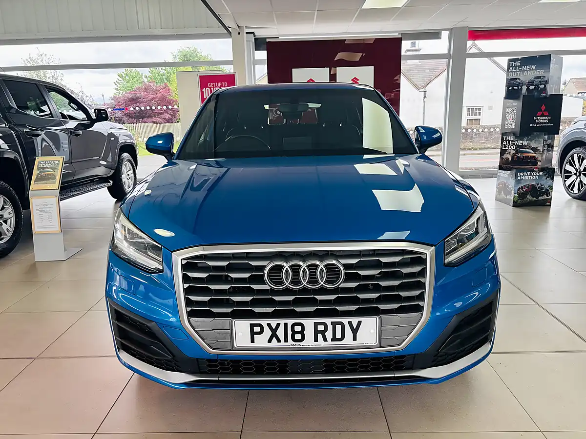 Used 2018 Audi Q2 S Line Blue - Interior and Exterior details 2