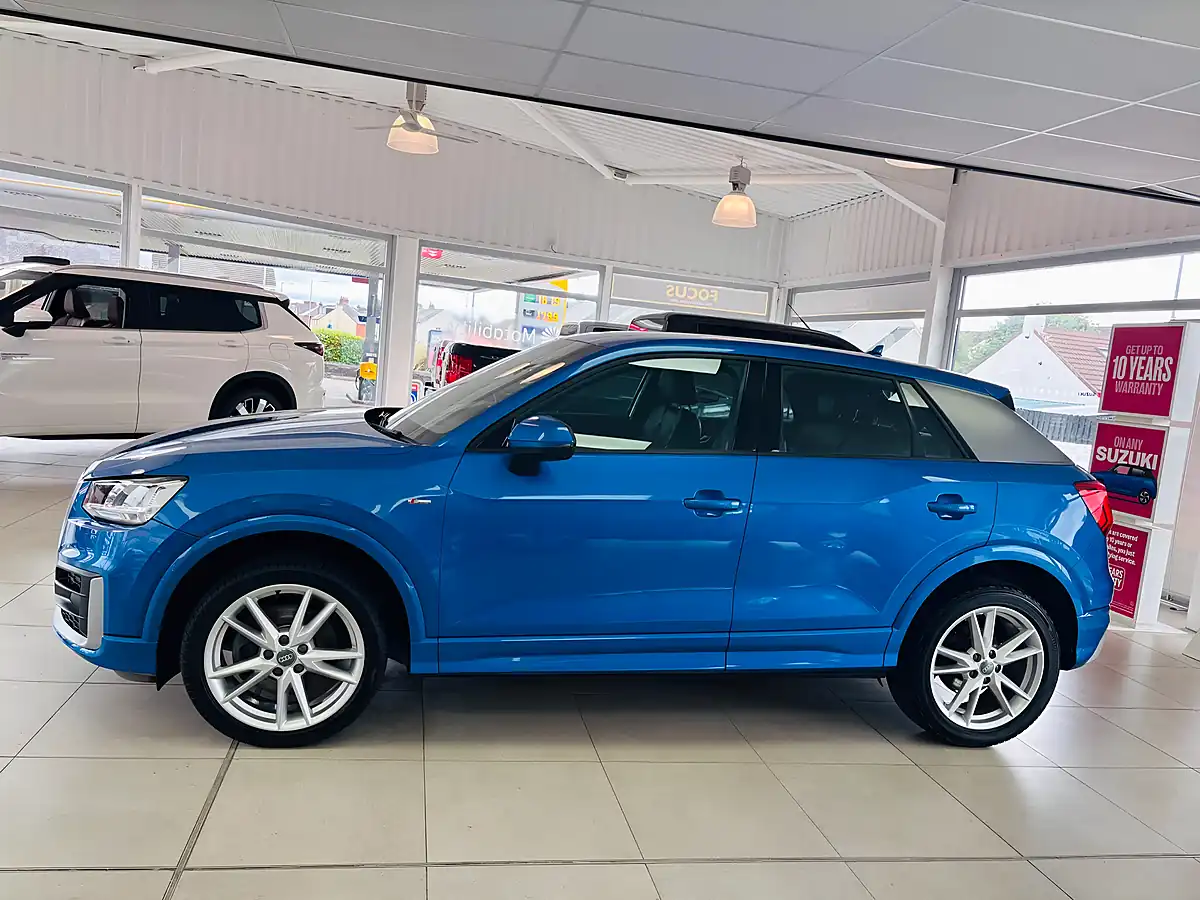 Used 2018 Audi Q2 S Line Blue - Interior and Exterior details 4