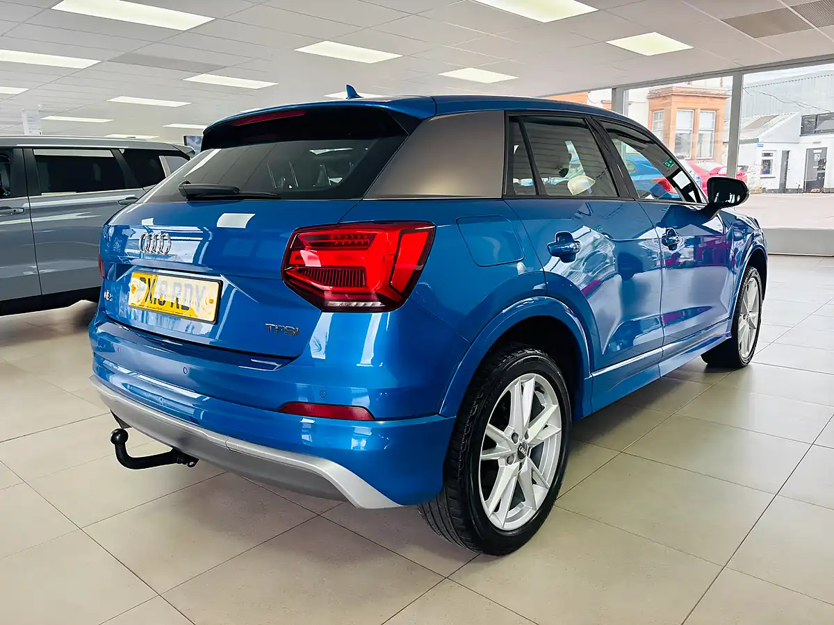 Used 2018 Audi Q2 S Line Blue - Interior and Exterior details 5