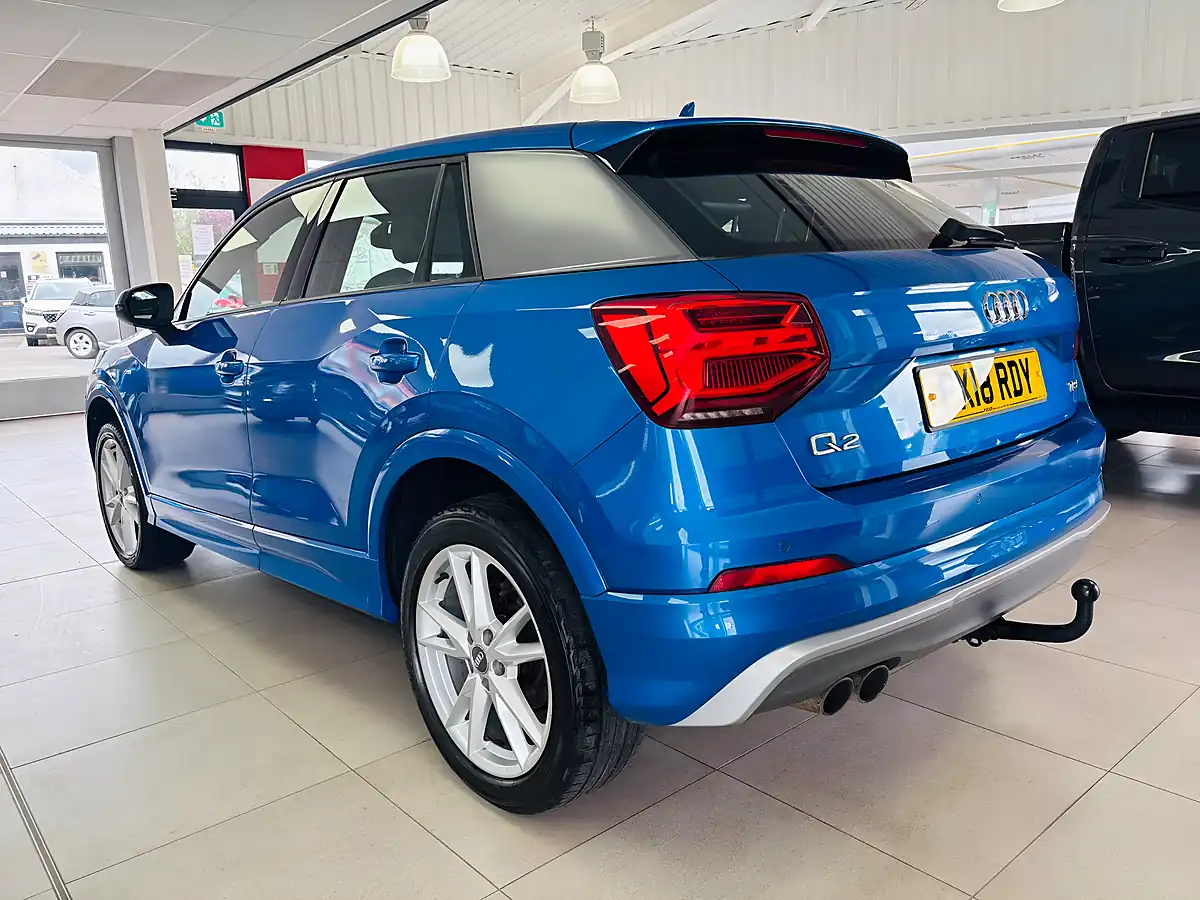 Used 2018 Audi Q2 S Line Blue - Interior and Exterior details 7