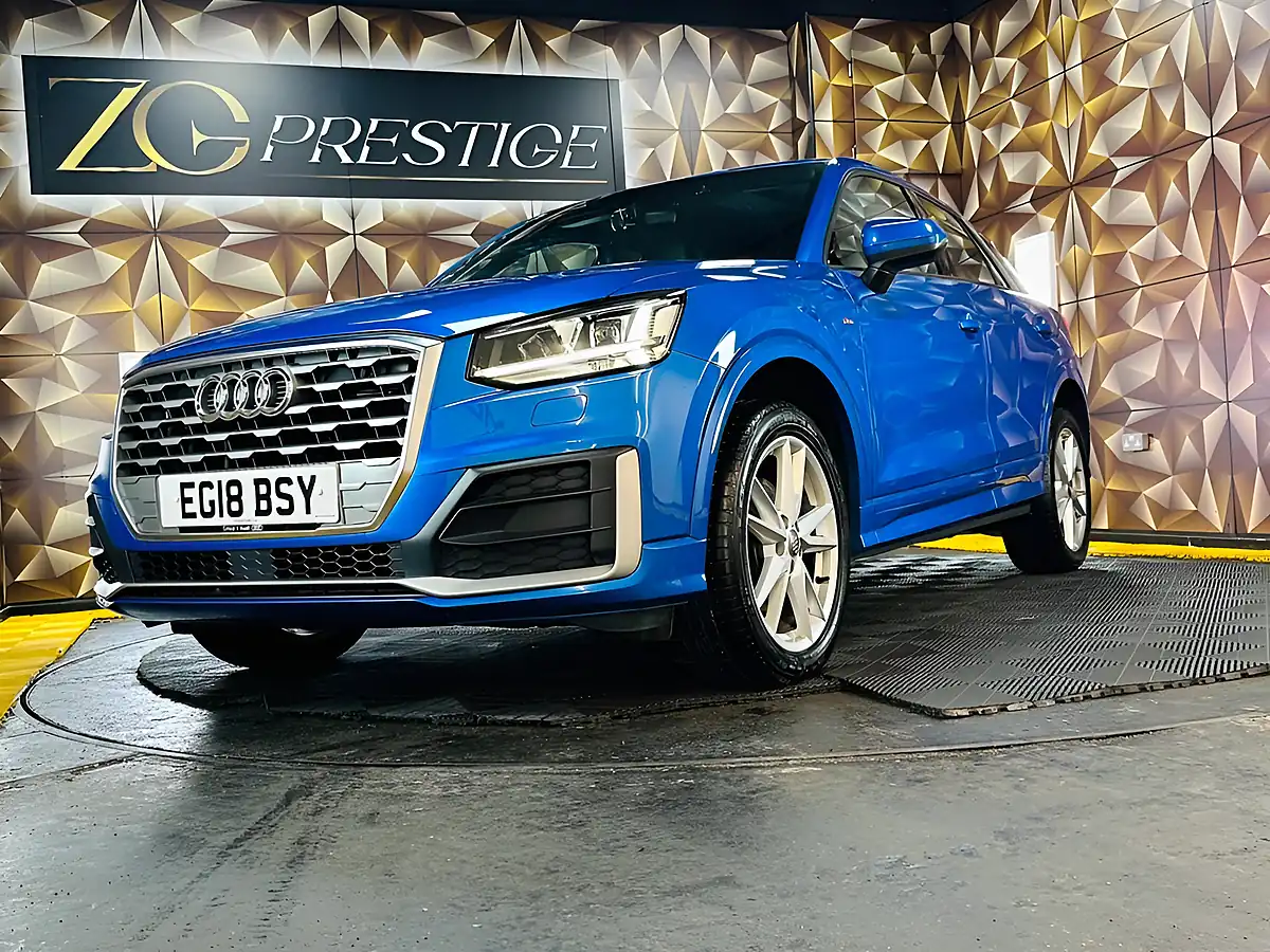 Used 2018 Audi Q2 S Line Blue - Interior and Exterior details 14