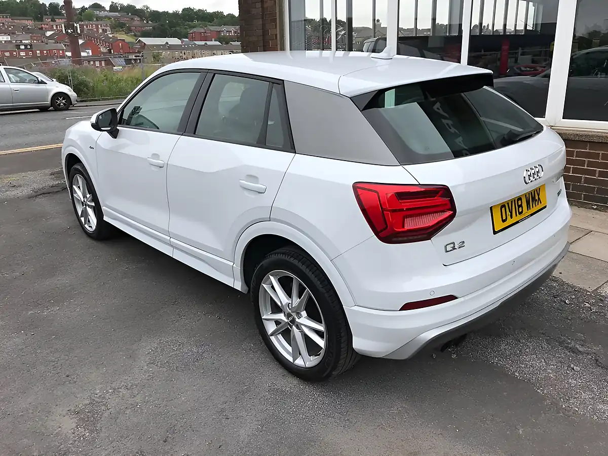 Used 2018 Audi Q2 S Line Glacier White - Interior and Exterior details 16