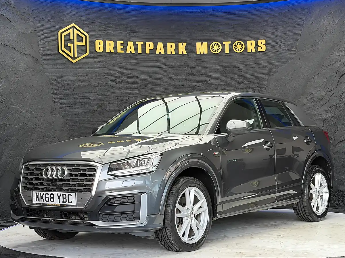 Used 2018 Audi Q2 S Line Grey - Front View