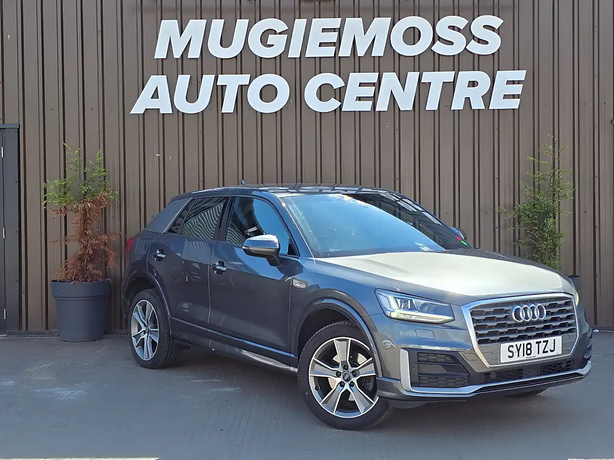 Used 2018 Audi Q2 S Line Grey - Front View