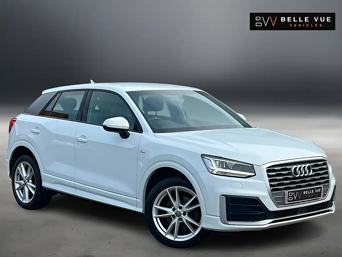 Used 2018 Audi Q2 S Line Ibis White - Front View