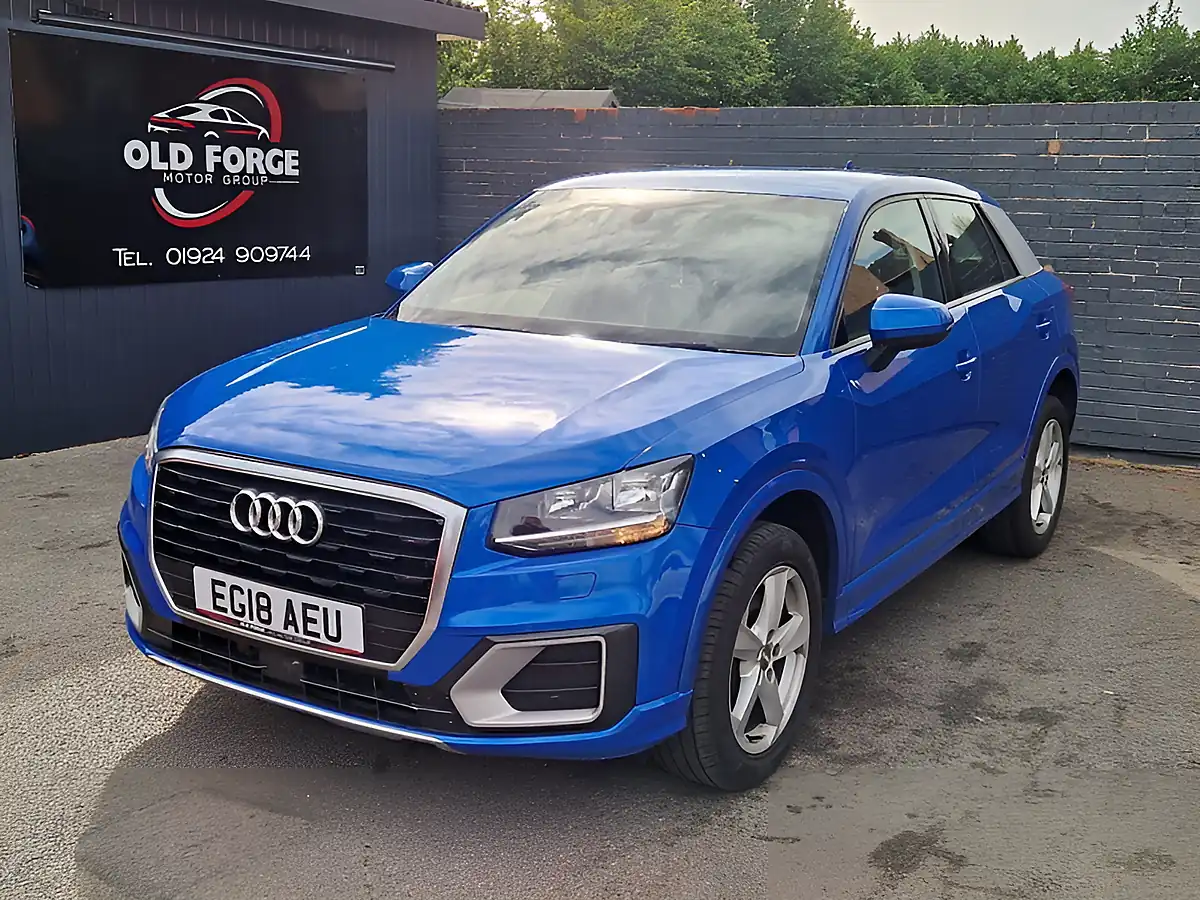 Used 2018 Audi Q2 Sport Blue - Front View