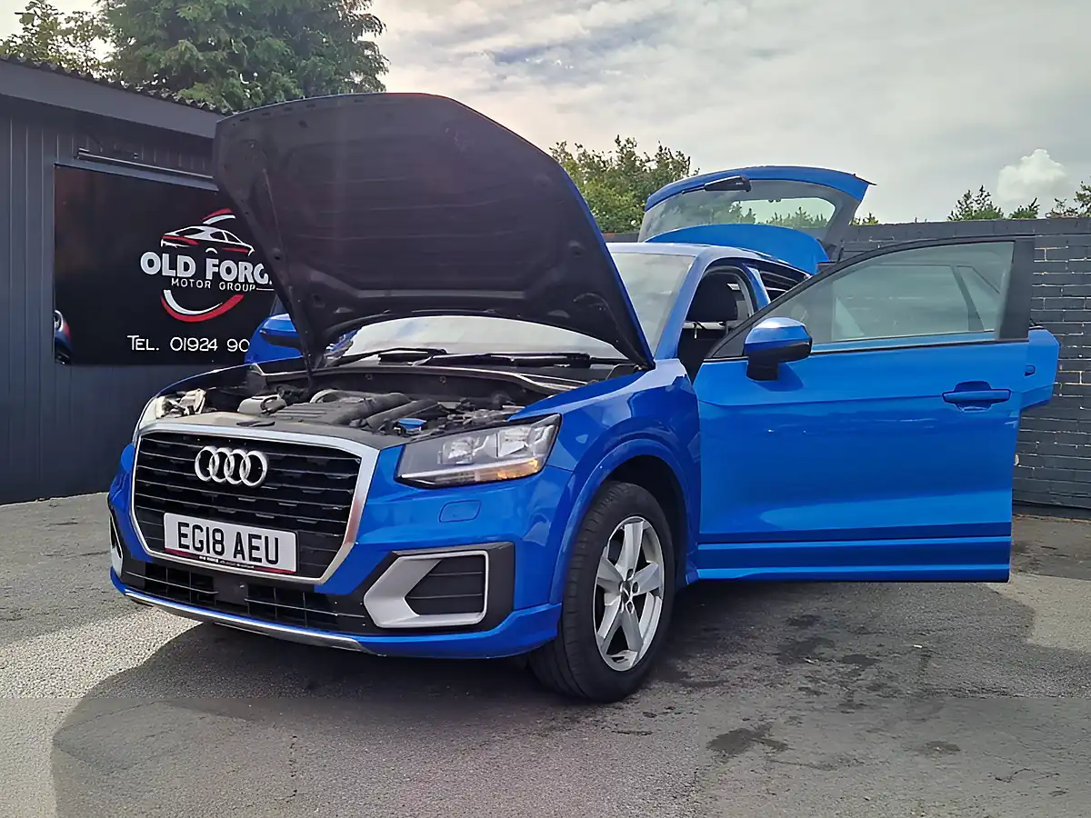 Used 2018 Audi Q2 Sport Blue - Interior and Exterior details 10