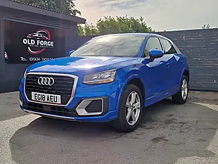 Used 2018 Audi Q2 Sport Blue - Interior and Exterior details 11