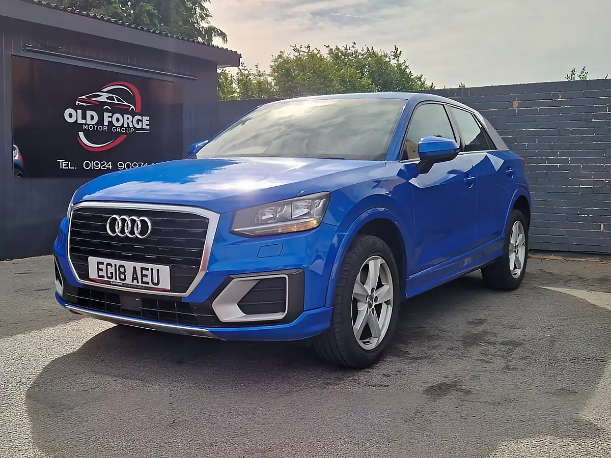 Used 2018 Audi Q2 Sport Blue - Interior and Exterior details 11