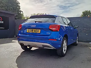 Used 2018 Audi Q2 Sport Blue - Interior and Exterior details 13