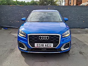 Used 2018 Audi Q2 Sport Blue - Interior and Exterior details 4
