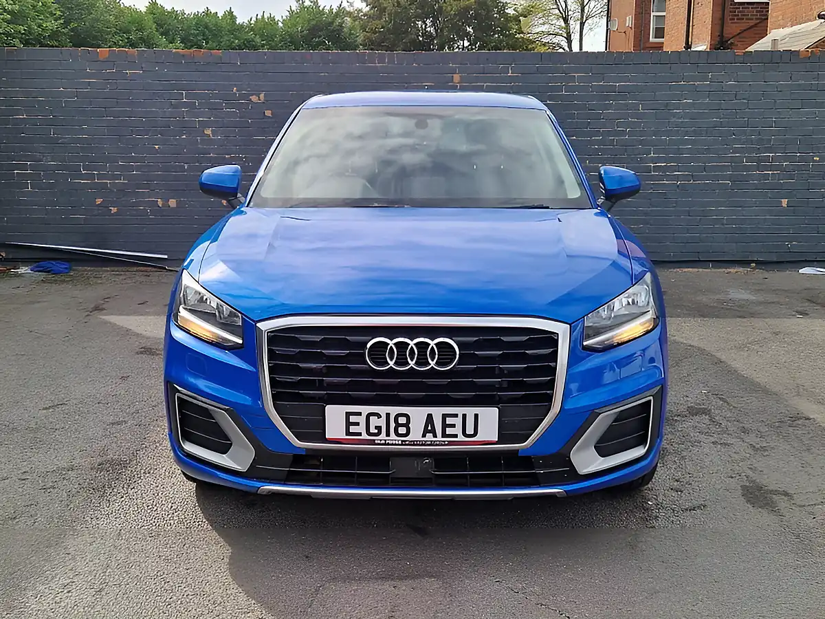 Used 2018 Audi Q2 Sport Blue - Interior and Exterior details 4