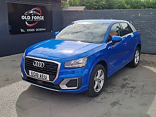 Used 2018 Audi Q2 Sport Blue - Interior and Exterior details 5