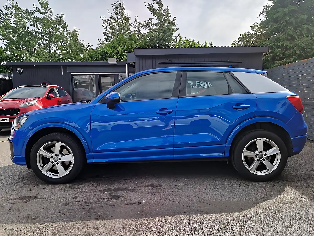 Used 2018 Audi Q2 Sport Blue - Interior and Exterior details 6