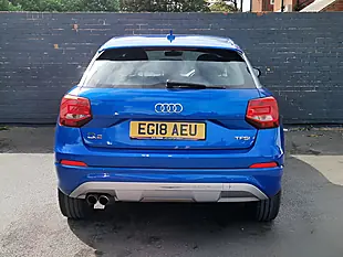 Used 2018 Audi Q2 Sport Blue - Interior and Exterior details 8
