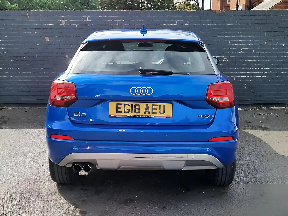 Used 2018 Audi Q2 Sport Blue - Interior and Exterior details 8